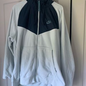 Nike Dark blue and Light blue fleece zip up